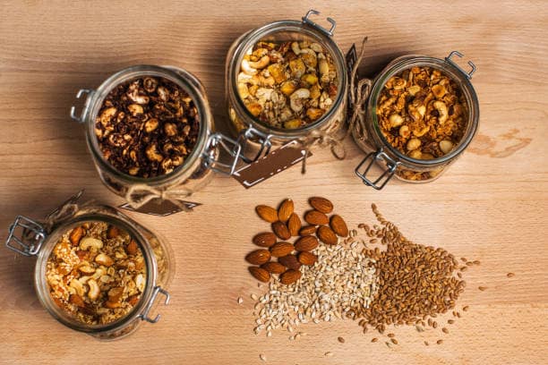 تصویر 1 از قیمت گرانولا کینوآ کارامل بادام + خرید باور نکردنی